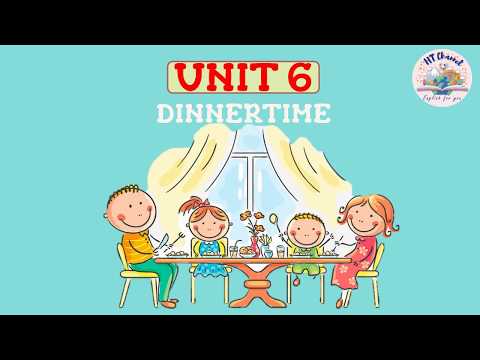 Starter 1 - Unit 6: Dinnertime l Phonics a, i l kids vocabulary @HTchannelEnglishforyou