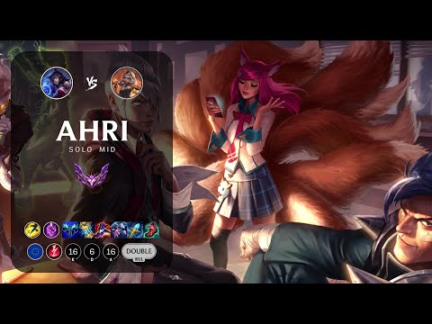 Ahri Mid vs Qiyana - EUW Master Patch 13.15