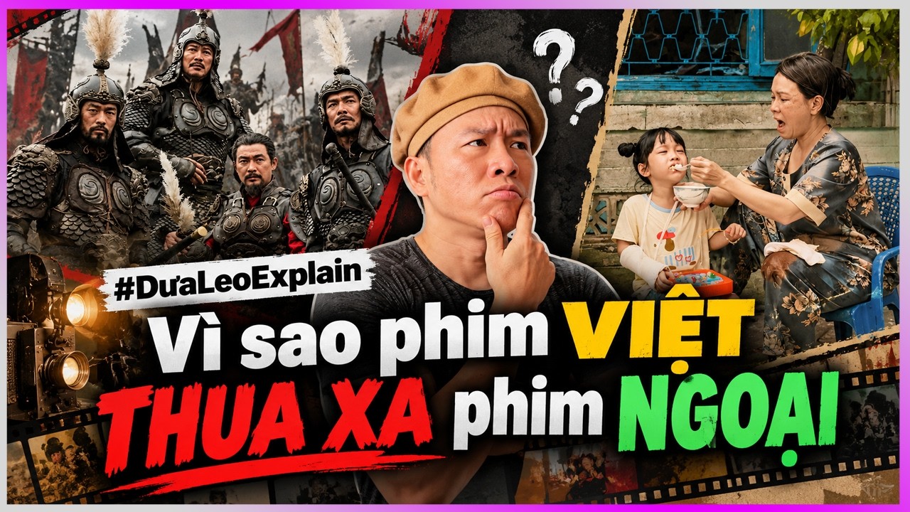 Vì sao phim Việt thua xa phim Ngoại?