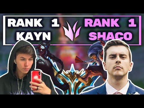 1v9 GAME vs KARASMAI (Rank 1 Kayn) - CHALLENGER RANK 1 SHACO | Full Gameplay