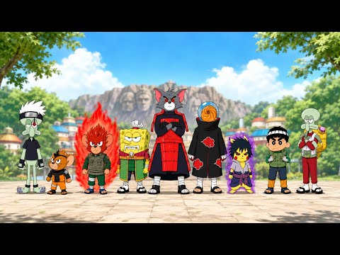 MADARA UCHIHA VS NARUTO &amp; ALL SHINOBI | TOMDARA VS JERRYTO | #animationexplainer 