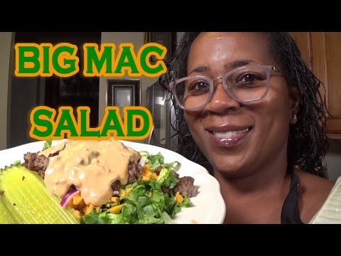 Big Mac Salad | Easy, Healthy, Delicious Recipe