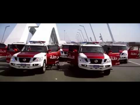 Epic Police Car Chase in Abu Dhabi - [Arabic]