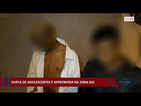 Dupla de adolescentes é presa na zona sul de Teresina 02 12 2020