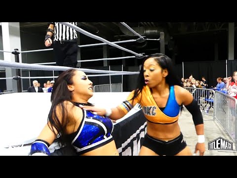 Leila Grey vs Danni Bee (Women's Wrestling) Hurricane Pro - Title Match Network