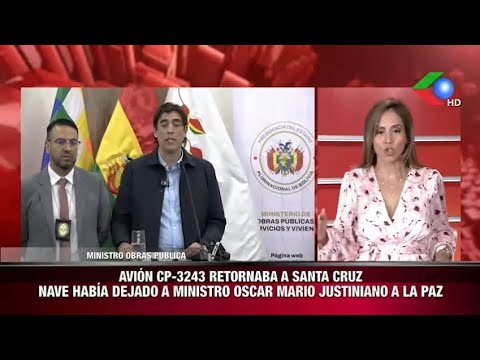 Avión CP-3243 desaparece en trópico de Cochabamba luego de transportar a Ministro Justinia