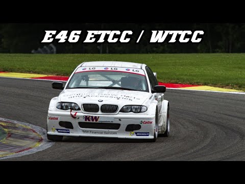 BMW E46 320i ETCC / WTCC | Straight-6 sounds, Flybys & Downshifts