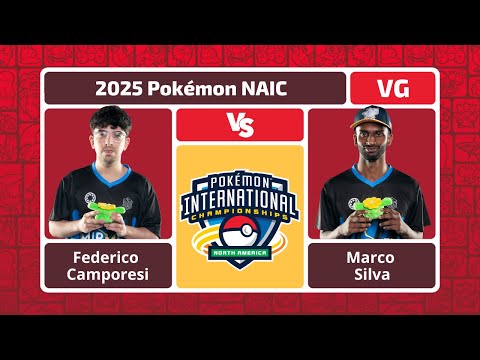 Federico Camporesi Vs Marco Silva - Pokémon VG Masters Finals | NAIC 2025