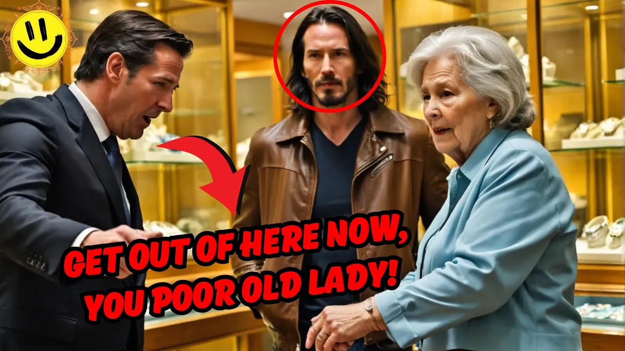 Snobby Salesman Mocks Elderly Woman—Then Realizes She’s Keanu Reeves’ Mom!