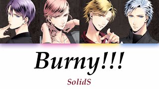 [Tsukipro] Burny!!! - SolidS - Color-coded Lyrics