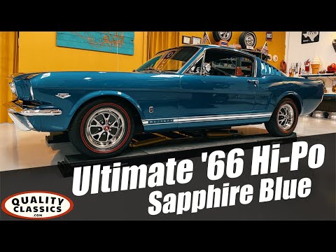 Ultimate 1966 K-code HiPo in Sapphire Blue