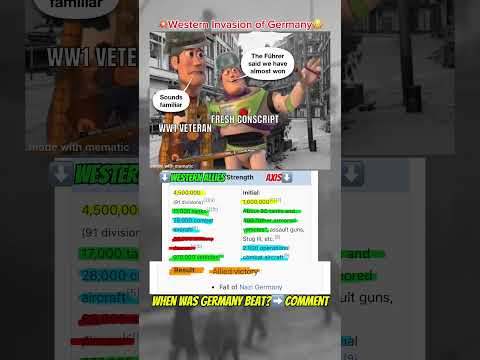 💥Western Invasion of Germany😳|| World War 2 Memes