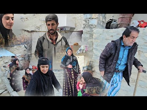 :"Beautiful moments of Zahra Wahidier's meeting with her parents in Dezir" 🌸👨‍👩‍👧‍👦