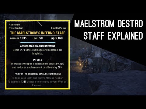 Maelstrom Staff - How does it work? Powerful Maelstrom Arena Weapon