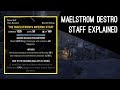 Maelstrom Staff - How does it work? Powerful Maelstrom Arena Weapon