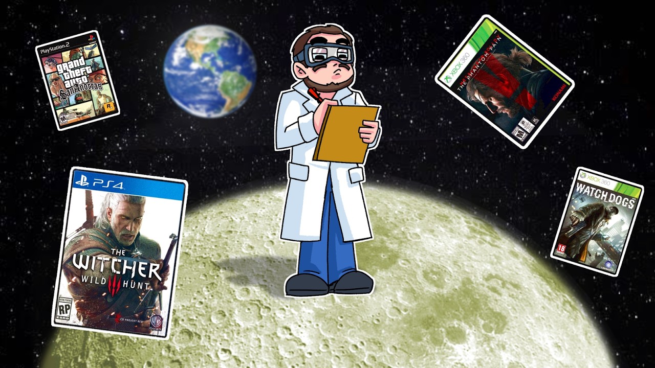 Fui para a LUA de VÁRIOS jogos diferentes