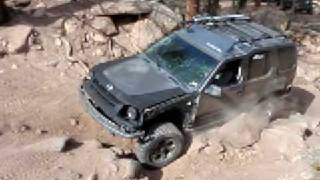 preview picture of video 'Xterra on China Wall Colorado 3/7/09'