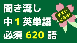 中学1年で習う英単語一覧