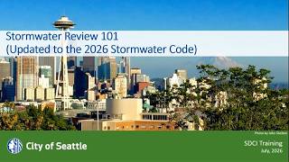 Stormwater Review 101: 2026 Updates to the Stormwater Code