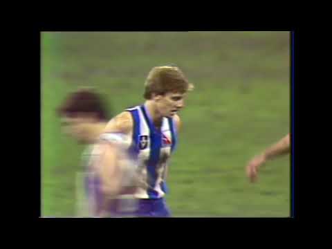 1985 Round 14 Three Quarter Time - Behind the Scenes -  Small snippet of Lou Richards pontificating
