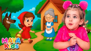 Download lagu CHAPEUZINHO VERMELHO e o LOBO MAU 🐺 |• Maya Kids  mp3