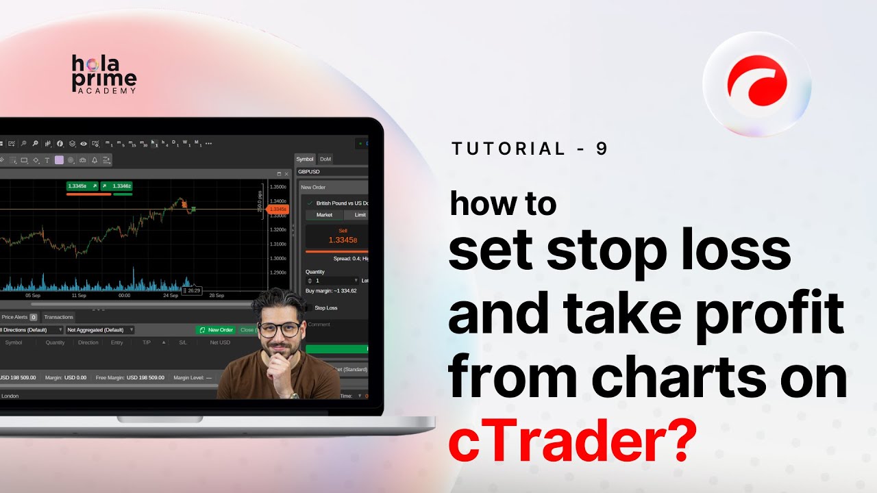 So legen Sie Stop-Loss- und Take-Profit-Aufträge anhand von Charts in cTrader fest | Hola Prime