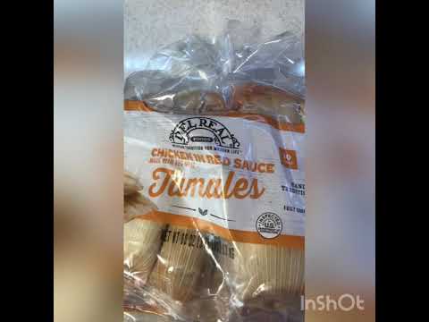 Sam's Club Tamales review, Del Real Foods, Chicken in...