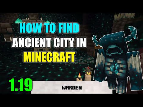 How To Find Ancient City And Deep Dark Cave In Minecraft Pe | 1.19