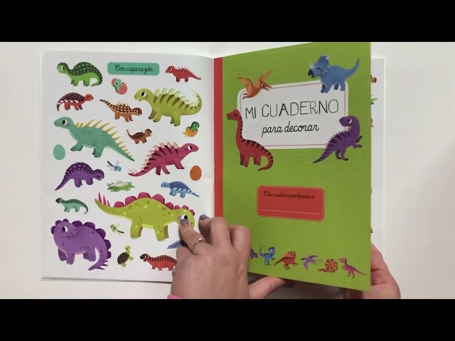 Vídeo relacionado con Dinosaurio Pegatinas Niños Infantiles - 20 Hojas, 200 Pegatinas