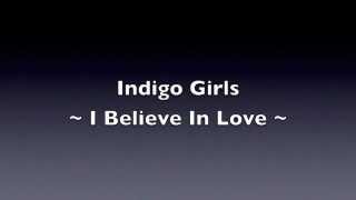 I believe in love (lyrics)