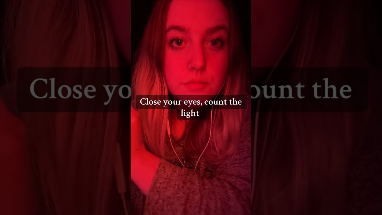 ASMR | Close your eyes 👀 count my light 💡 #holidayswithyoutube #asmr