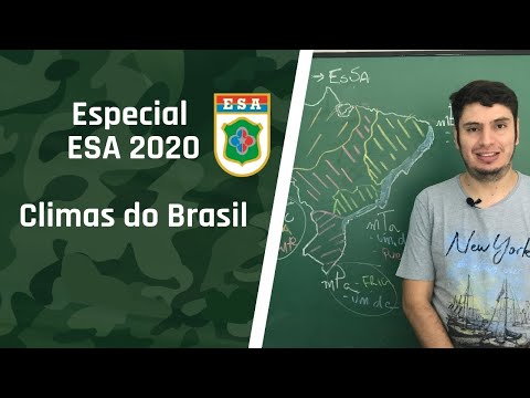 Especial ESA 2020 - Climas do Brasil