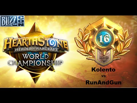 HearthStone 2014 Blizzcon World Championship FR | Kolento vs RunAndGun | Match #20