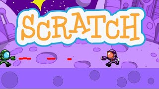 #1 Space Runner Shooter Game In Scratch | Tutorial