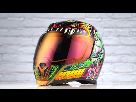 Icon Airflite Cat Scratch Fever Helmet (2XL) - RevZilla