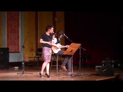 Oksana Predko i Maciej Tacher - Falling Slowly (live Dwór Artusa Toruń 25.05.2014)