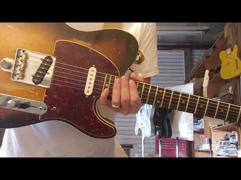 1960 Fender Telecaster Custom with B bender from 1976.