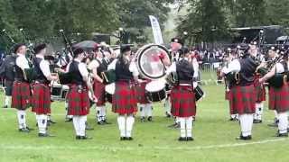 preview picture of video 'worlds 2014 city of St Andrews pipe band'
