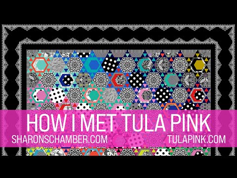 Tula Pink Linework Project: Interview with Sharon Schamber