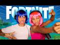 PLAYING FORTNITE FOR THE FIRST TIME FT LARRAY