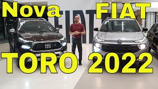 Nova Fiat Toro 2022 - Diferenças Nova e Antiga