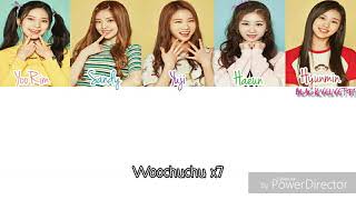 APPLE.B - WOOCHUCHU COLOR CODED LYRICS [HAN/ROM/ENG]