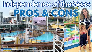 Unbiased & Honest Review of Royal Caribbean Independence of the Seas Cruise 2024 Pros & Cons #cruise