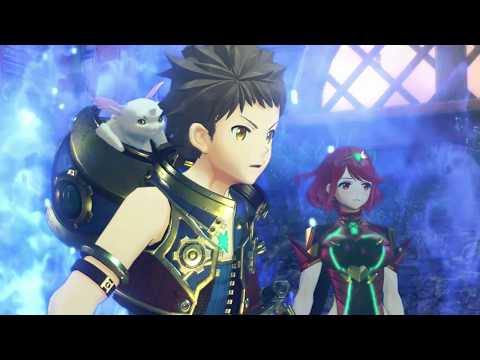 Xenoblade Chronicles 2 Cutscene 019 - Brighid Makes Her Entrance - ENGLISH
