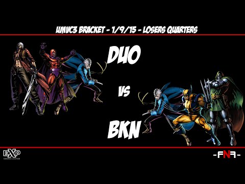 FNF 1-9-15 - UMVC3 - Duo vs. BKN - Losers Quarters