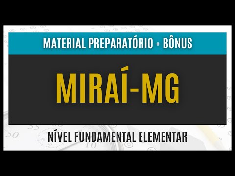 Como PASSAR no Concurso Miraí - MG 2024 - Material EXCLUSIVO para Nível Fundamental Elementar