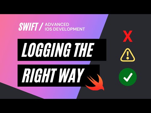 How To Do Logging In Swift The Right Way | How To Create A Custom Logging Utility thumbnail