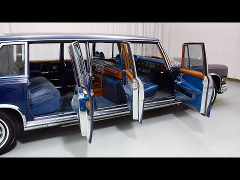 w100 Mercedes-Benz 600 Pullman legendärer Luxus Großer Mercedes, 1970