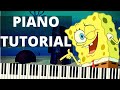 Tiny Tim Living In The Sunlight Piano Tutorial Spongebob Living In The Sunlight Piano Sheet Music