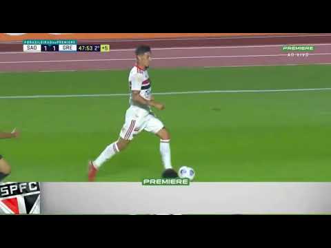 gol do Igor Gomes da virada do são Paulo contra o Grêmio assistência do Mago Rigoni 🔥😍🔴